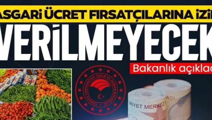 Asgari ücret fırsatçılarına izin verilmeyecek!