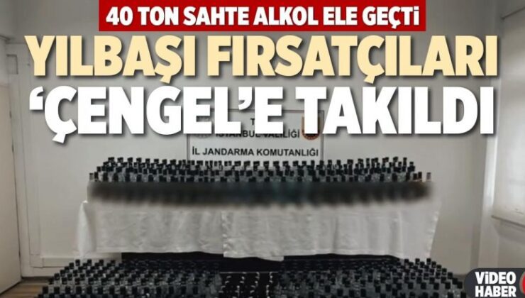 Çengel operasyonlarıyla 40 bin litre sahte içki ele geçirildi