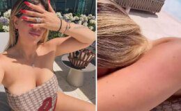 Dur durak bilmiyor: Wanda Nara’dan sere serpe pozlar