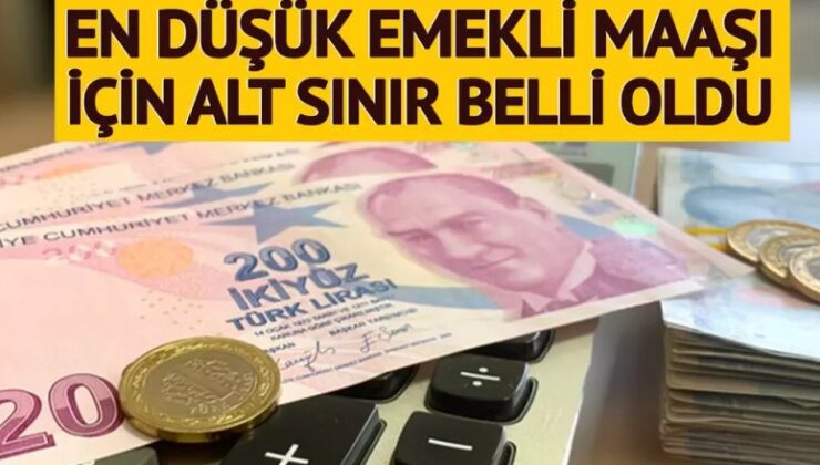 En düşük emekli maaşı için en kötü senaryo