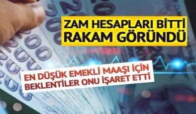 En düşük emekli maaşına zam için tarih verildi!