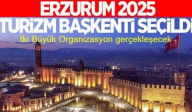 Erzurum 2025 Yılında İki Büyük Organizasyona Ev Sahipliği Yapacak