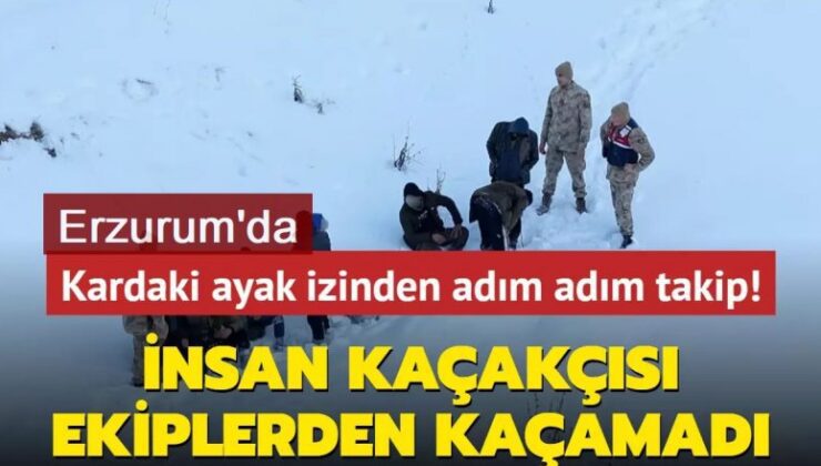 Erzurum’da Göçmen Kaçakçılığıyla Mücadele Operasyonu