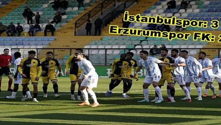 Erzurumspor FK, uzatmada yıkıldı