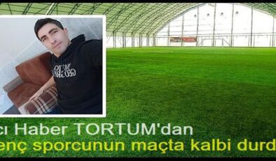 Genç sporcunun maçta kalbi durdu