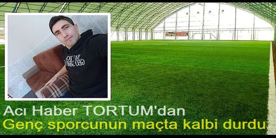 Genç sporcunun maçta kalbi durdu