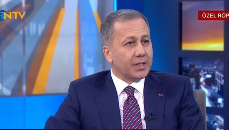 İçişleri Bakanı Yerlikaya NTV’de soruları yanıtlıyor