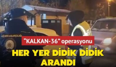 Kalkan operasyonlarında 656 düzensiz göçmen yakalandı