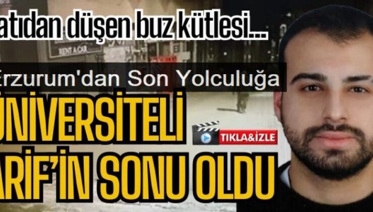 Talihsiz genç son yolculuğuna uğurlandı