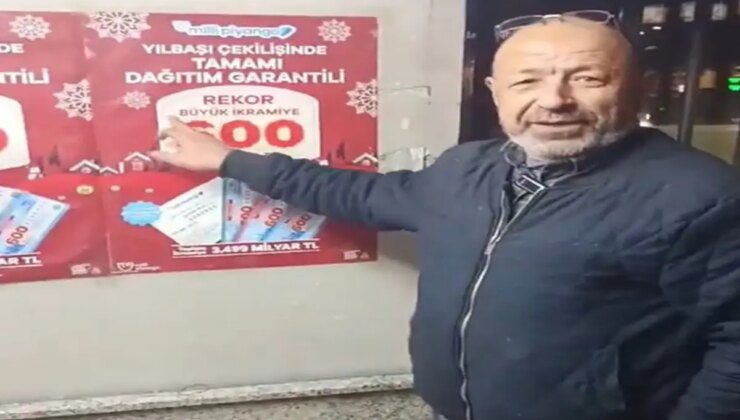 Vatandaş büyük ikramiyeden ‘umutlu’: Maalesef bu sene dağıtacak galiba