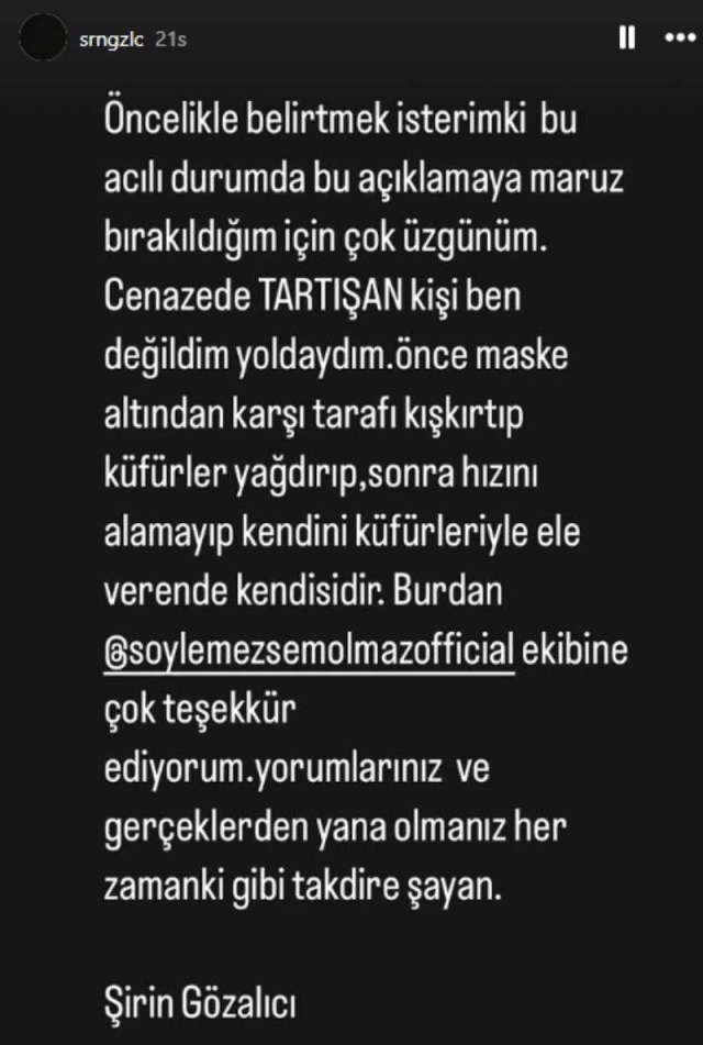 Tuğçe Tayfur babasının cenazesinde küfürler etmişti! Yeğeni Şirin Gözalıcı olayla ilgili konuştu