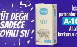 A101’lerde satılan Birşah sütlerde su çıktı