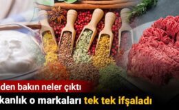 Bakanlık o markaları tek tek ifşaladı. İçinden bakın neler çıktı