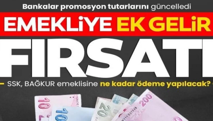 Emekli banka promosyonları 2025 tutarları belli oldu!