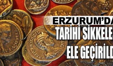 Erzurum’da tarihi eser ele geçirildi: 6 tutuklama