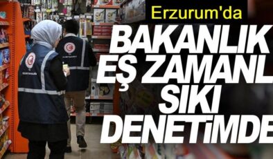 Erzurum’da yılbaşın da sıkı denetim