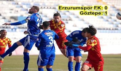 Erzurumspor FK’dan puansız başlangıç