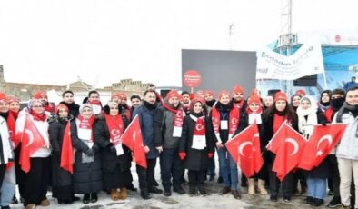 Yurt dışından geldiler: Gençler ecdatlarının izinde!