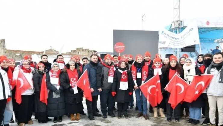 Yurt dışından geldiler: Gençler ecdatlarının izinde!